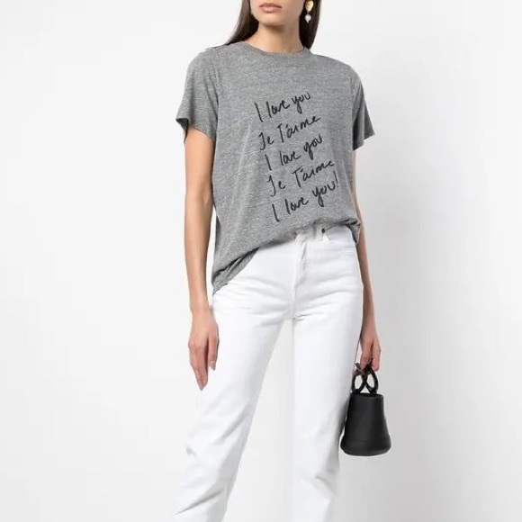 cinq à sept ☕️ i love you tee - Picture 2 of 6